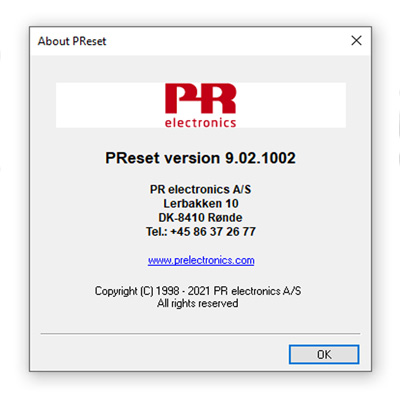 PR Electronics PReset